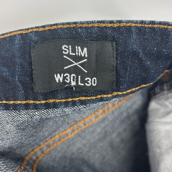 Ring of Fire Slim Fit Dark Wash Jeans Men’s 30” x 30” in Blue New with tags! - Picture 7 of 12